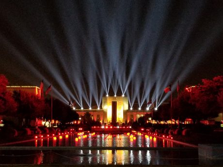 Elation Proteus Fixtures played a key role in the nightly shows for the 2017 State Fair of Texas. Photos by Interlaced Productions