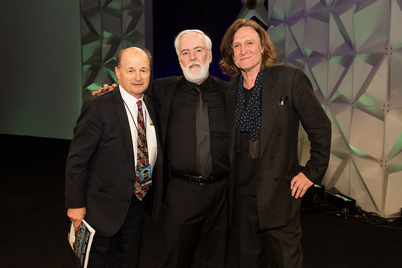 show supervisor/writer marshall bissett with terry lowe and john