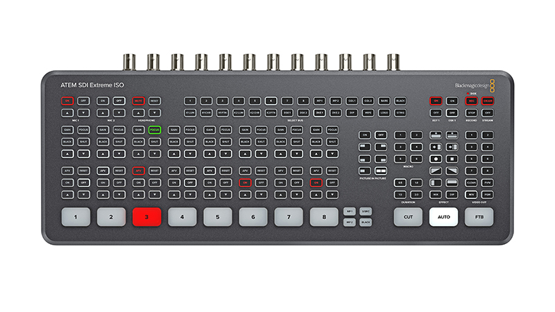 Blackmagic Design ATEM SDI Line of Live Production Switchers – PLSN