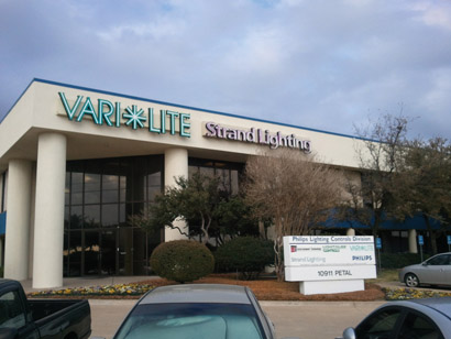 The home for Strand, Selecon and Vari-Lite