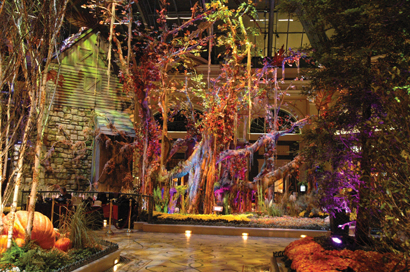 The Bellagio Conservatory in Las Vegas