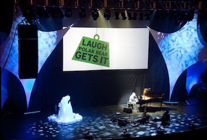 Laugh or the Polar Bear Gets It