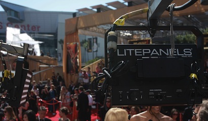 Litepanels Hilio on the red carpet