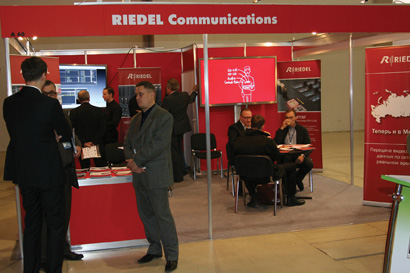 Riedel at NATEXPO in Moscow