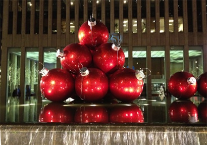 Christmas Balls in NYC