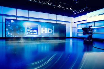 The Weather Channel studio
