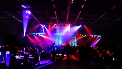 An event using Robe for Ranger Son Eclairage
