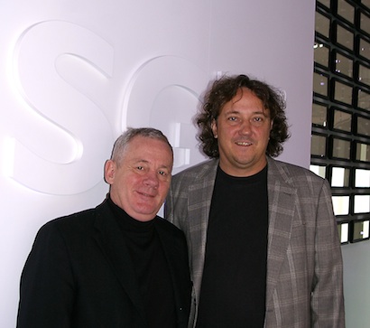 From left: Peter Johansen with Michael Herweg
