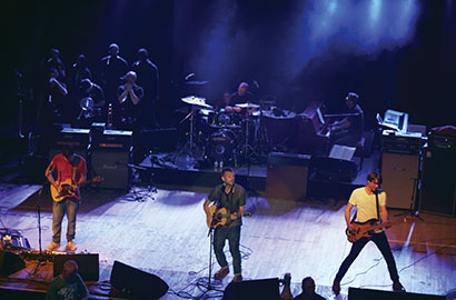 Blur performs a 2012 show in Margate, U.K. Photo by Linda Brownlee