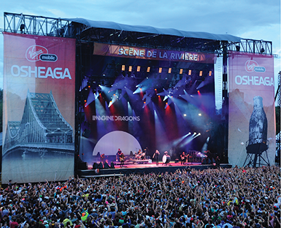 Stageline SAM750 at 2013 Osheaga Music and Arts Festival