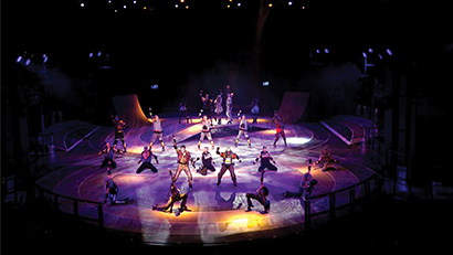 Starlight Express Rig Includes Philips Vari-Lite VL3500 Spots