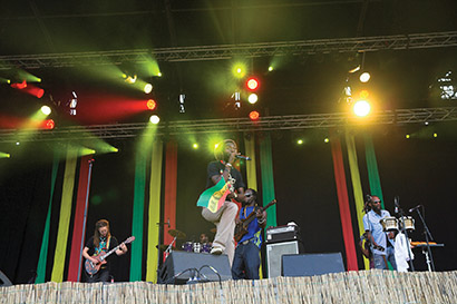 LD David Smeets Lights Reggae Geel Festival Main Stage with Robe Gear