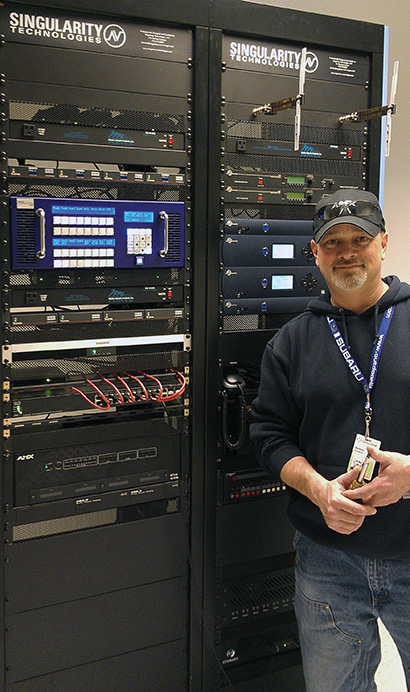 Matt Zavakos, president of Singularity Technologies, used Lectrosonics' Aspen processing