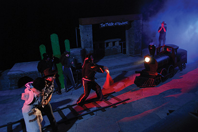 Wild Oats photos by Lynn Batten, courtesy of Minack Theatre