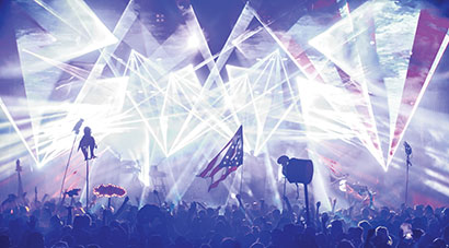 Camp Bisco photo by Dave Vann provided by Creative Stage Lighting