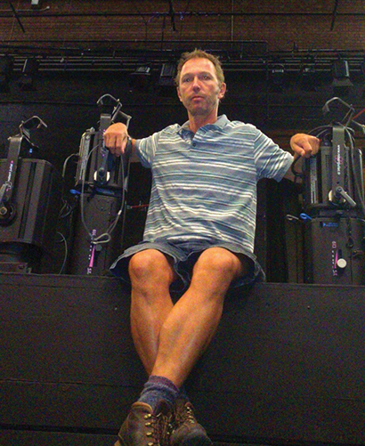 Tim Boyd, technical manager at the Oxford Playhouse