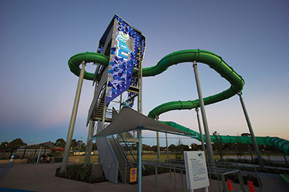 Water Slide Structure Brightens with Anolis ArcDots