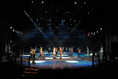 Starlight Express in Johannesburg Includes Robe Fixtures in Rig