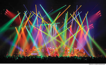 Rush tour photo by Steve Jennings