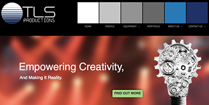 TLS Productions Announces New Website