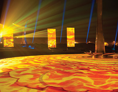 TricolorIndia, Projection Studio Support Visual Spectacle at Guru Tegh Bahaur Memorial in Delhi