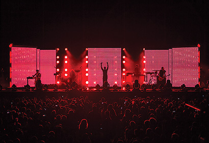 Tour Design for Nine Inch Nails Includes 144 SGM X-5 LED Strobes