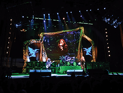 The tour celebrates the band’s reunion last year and supports their album “13,” the first with Ozzy Osbourne since 1978.
