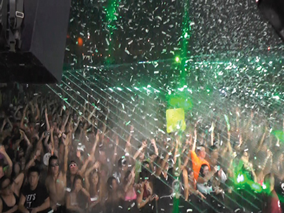 Bingo Players Show in NYC Includes Lasertainment Lasers