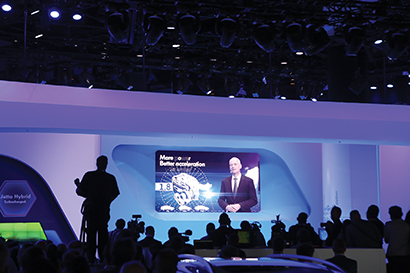 Volkswagen’s press event at the 2013 LA Auto Show
