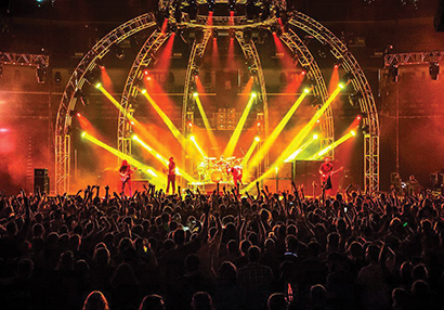 311 Day Concert Lit with Martin Gear