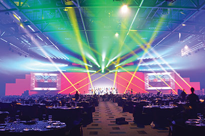South African Premier Business Awards Show Rig Includes Clay Paky B-EYE Fixtures