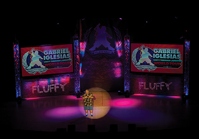 Comedian Gabriel Iglesias Tour Includes Elation Gear
