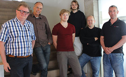 Pictured here, from left: Frederic Opsomer, Marc Fichefet, Sam Schulpen, Hendrik Claerhout, Mario Hosten, Olivier Clybouw