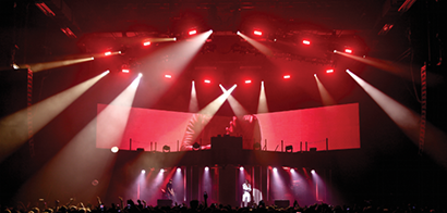 Tinie Tempah U.K. Tour Rig Includes Showline SL NITRO 510C Strobe Fixtures