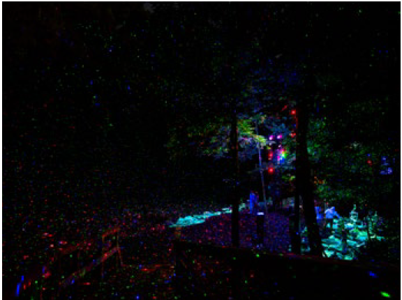 Moment Factory Helps Lights the Way for Night Trail Hikers in Quebec Park
