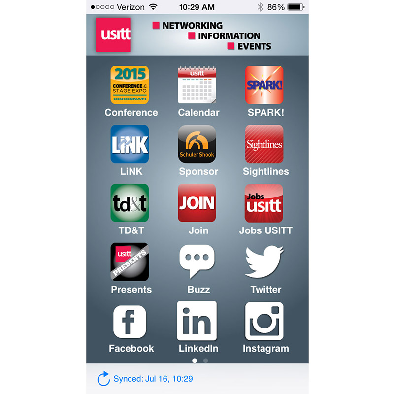 USITT 365 App Targets an Industry On the Go