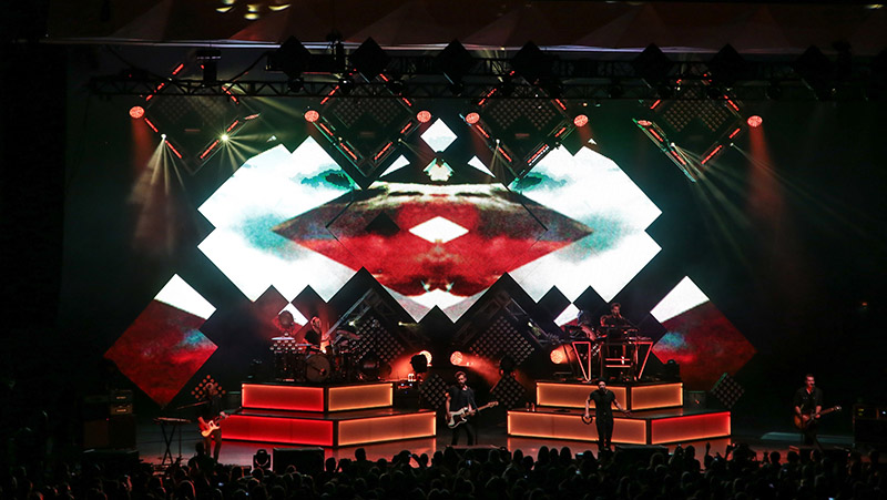 OneRepublic Tours with Elation EVLED 20 LED Panels