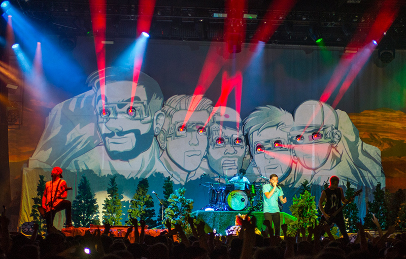 LD Steve Stemac is using Elation’s new Sniper fixture for A Day To Remember’s Parks & Devastation tour.