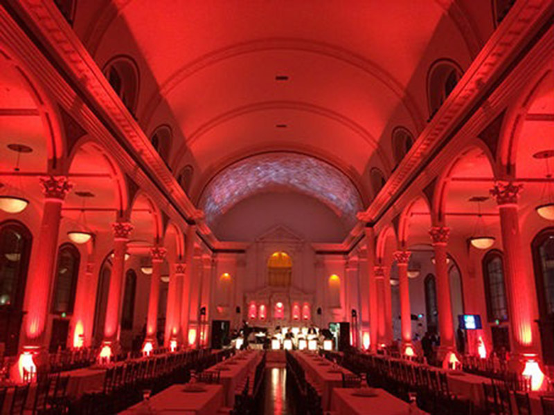 Vibiana Event Facility in Los Angeles Upgrades with Elation LED Fixtures