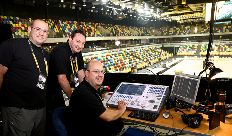Lighting for Invictus Games Events Controlled via Avolites Tiger Touch II Consoles.
