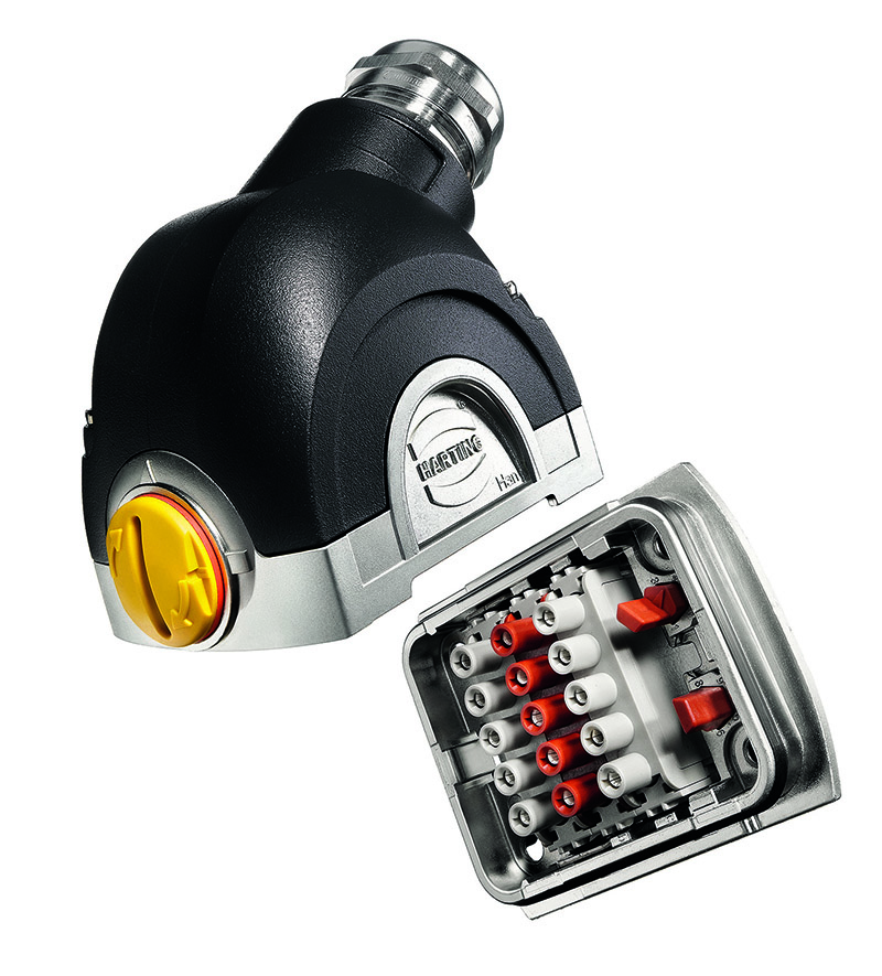 Show Distribution Incorporates Harting Han-Yellock 60 Connectors into Liftket Hoist Components
