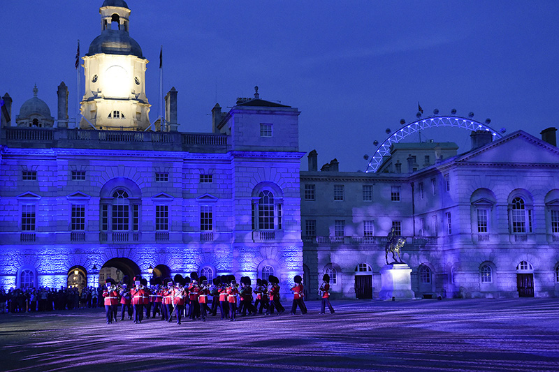 G-Spots in action at Horse Guards Parade Ground. Photo by MPP Image Creation/Spectra DMC.