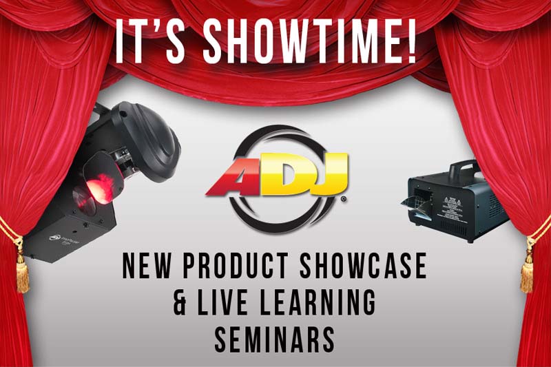 ADJ Sets Dates for New Product Showcase in Metro NYC Nov. 4-6