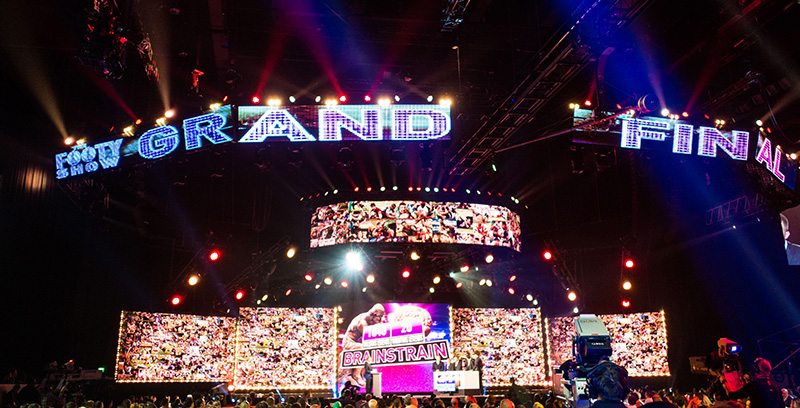 Australia’s “Footy Show” Martin-Centered Rig Includes MAC Quantum Washes