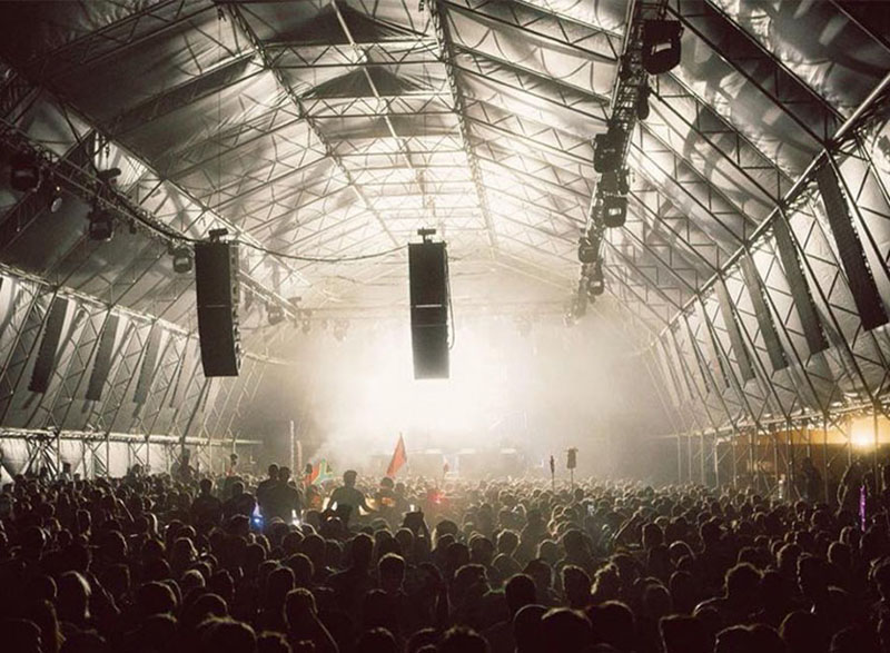2014 Rocking The Daisies Festival in South Africa Lit with Robe Fixtures