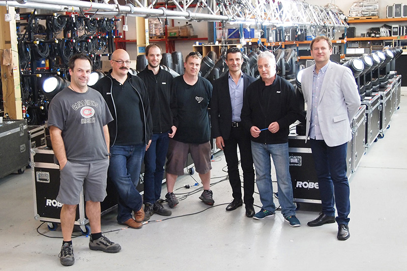 Oceania Productions is First in New Zealand with Robe BMFL Fixtures