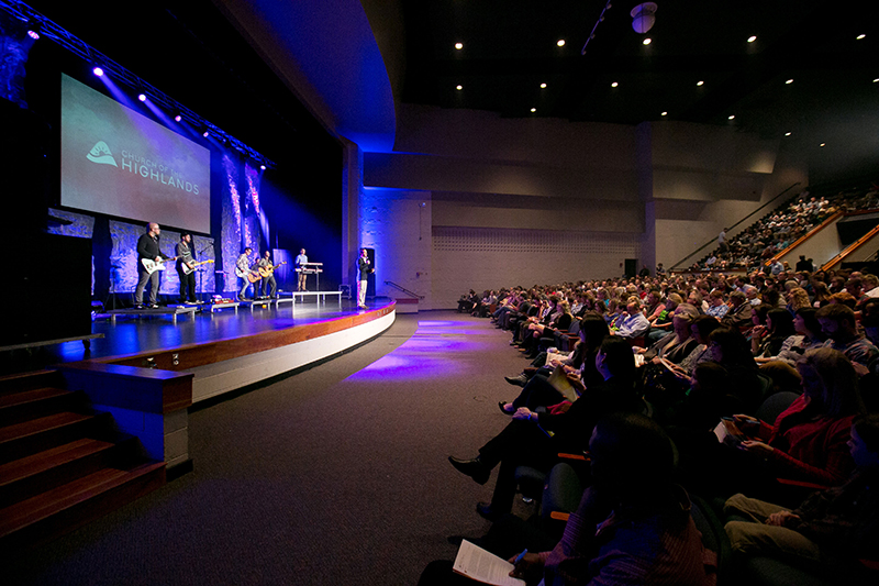 Church of the Highlands Upgrades with Martin Professional Lighting