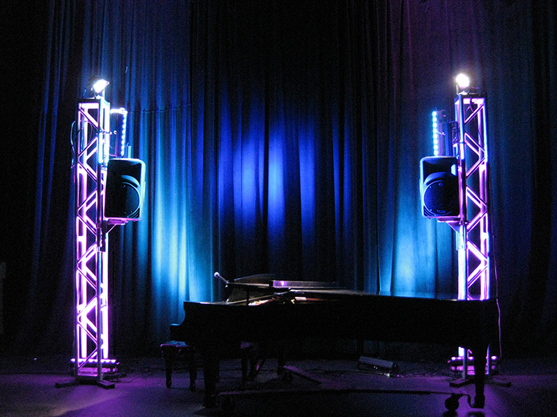 Entertainment Fabrication's products include truss brackets for speakers.