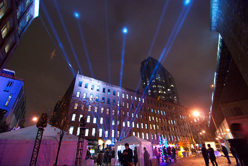 New York Festival of Light Debuts with Clay Paky Supersharpys