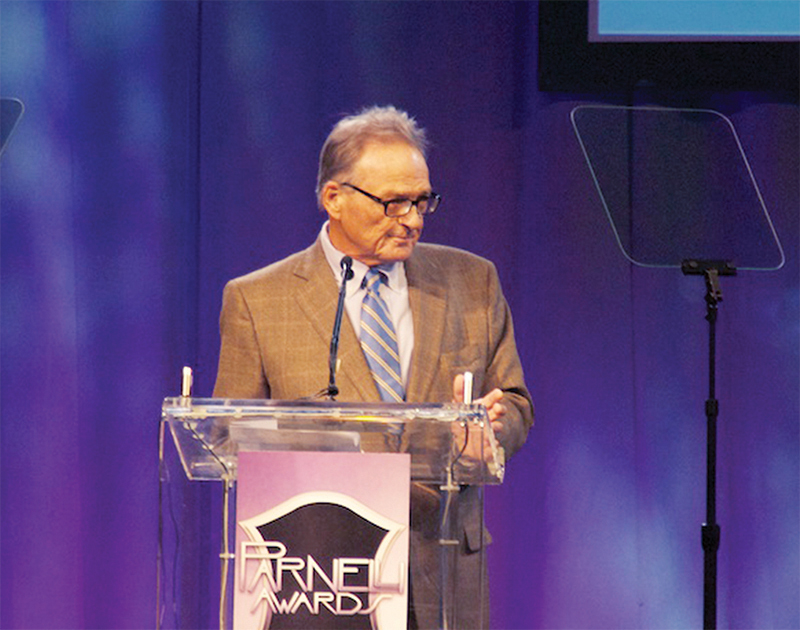 Patrick Stansfield at the Parnelli Awards